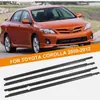 Adecuado para 2009-2012 Coche Camión Moldura de Ventana Tira de Sello de Coche 75710-02210, 75720-022