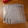Saco Plástico Transparente com Zíper Pe Amazon, Saco Selado Impermeável Espessado, Saco de Embalagem Grande para Roupas e Peças Eletrônicas, Saco Autosselante