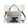 Bolsa Saco Versátil Personalizada Tecida à Mão para Mulheres, Nova Moda Bolsa de Ombro de Luxo Leve, Bolsa Transversal Cilíndrica de Nicho