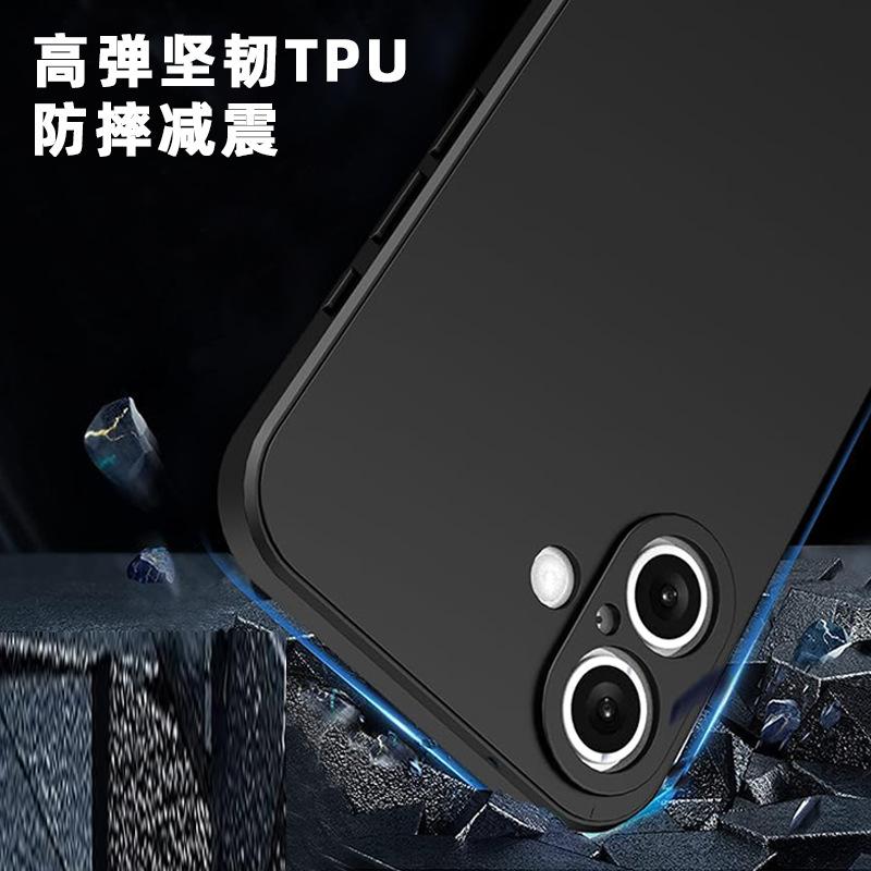 仿硅胶直边魔方精孔手机壳