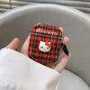 Óculos de Sol Divertidos Pequenos Novos Adequados para Estojo de Fone de Ouvido Apple AirPods i9s/i11/i12 Estojo Protetor Onda Tridimensional