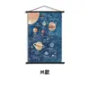 Amazon Estilo Acuarela Espacio Planeta Divulgación Popular PVC/Pino Pintura Colgante Habitación Infantil Astronomía Universo Iluminación Pintura Decorativa