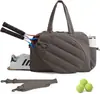 Bolsa de tenis deportiva para exteriores transfronteriza nueva, bolsa de mano de gran capacidad con múltiples compartimentos y un compartimento para zapatos, bolso de hombro para almacenamiento