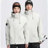 Chaqueta Exterior Tres en Uno para Hombres y Mujeres, Chaqueta Impermeable Cortavientos Desmontable para Viajes a Sichuan-Tíbet y Montañismo