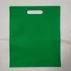 Bolsa Plana No Tejida Bolsa Perforada No Tejida Bolso de Mano Publicitario Promocional Bolsa Plana No Tejida de Agujero Abierto
