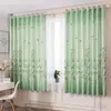 Cortinas opacas estampadas al por mayor, modernas, sencillas y frescas, para ventana salediza, para sala de estar, en stock transfronterizo.