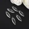 Joias de cristal cor AB furo reto furo horizontal contas soltas coração de pêssego estrela de cinco pontas urso acessórios DIY feitos à mão brincos colar pulseira