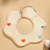 Baberos para Bebé, Toallas de Saliva Clase A, Gasa de Algodón Puro, Impermeables, Estilo Delgado, Productos para Bebés y Niños, Baberos para Prevenir Regurgitaciones, Venta al por Mayor