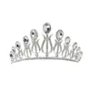 En stock nuevos accesorios de boda diadema corona de pedrería corona de cumpleaños infantil corona de ceremonia para adultos tocado al por mayor