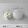 Jiahuimei Flor Aromaterapia Vela Molde Flor Sabonete Artesanal Expandindo Pedra Perfumada Gesso Cola Soltando Ornamentos Molde Crisântemo