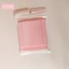 Bolsa de hisopos de algodón para injertar pestañas, hisopo de algodón multifuncional para maquillaje, planchado de pestañas, hisopo de algodón para limpieza de tatuajes, 100 hisopos de algodón
