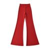 Ry25116-25 Verão Novo Estilo Americano Estilo Preguiçoso Calça de Yoga Ligeiramente Flare Emagrecedora Perna Larga Comprimento no Chão Calça Casual