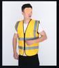 Chaleco Reflectante Jia Hu Chaleco de Seguridad para Construcción Ropa para Trabajador de Sanidad Edificio Meituan Chaqueta Fluorescente para Ciclismo Estampado