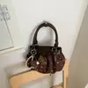 Bolsa Plissada de Bolinhas Nova Outono 2026 Estilo Coreano Suave para o Trabalho Bolsa de Ombro Transversal Bolsa Versátil da Moda