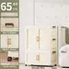 Em Estoque Guarda-Roupa Doméstico Sem Instalação Armário de Armazenamento de Brinquedos para Lanches de Bebê Armário de Armazenamento para Sala de Estar Guarda-Roupa Simples Infantil