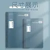 Cuaderno de espiral simple Sijin, venta al por mayor, tamaño A5, para estudiantes, B5, bloc de notas grueso, línea horizontal, página interior, diario