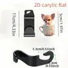 Gancho de Asiento de Coche de Acrílico con Dibujos Animados de Gato y Perro Transfronterizo Modelo Plano 2D Gancho Multifuncional de Almacenamiento para Coche