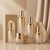 En Stock Botella Pequeña Negra de 20ml-120ml Botella con Bomba para Loción Botella Atomizadora Botella Gotero Botella para Aceites Esenciales 50g Botella para Crema Botella de Vidrio