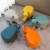 Tecido Tecnológico Banquinho Elefante Desenho Animado Criativo Casa Sala de Estar Banquinho de Sofá Banquinho Baixo Banquinho para Trocar Sapatos Presente Comercial Atacado