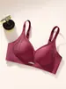 9362 # Sutiã de Beleza Corretivo Sem Costura com Renda Pequena Putila, Espessura da Copa 2,5cm, para Meninas, Sutiã Push-Up Vazado