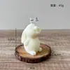 Vela Perfumada de Conejo del Festival de Mediados de Otoño Vela con Forma de Animal Simulada Regalo Festivo Recuerdo Adorno Aromático