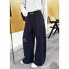 Calça Larga Estilo Vintage Plus Size para Mulheres, Novidade Outono 2026 Calças Casuais de Alta Qualidade, Calças Retas Emagrecedoras para Mulheres Plus Size