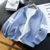 Chaqueta de béisbol para niños, estilo primavera y otoño, nuevo modelo 2026, para niños mayores, top de otoño, chaqueta deportiva con cremallera para niños