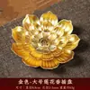 Accesorios para Incienso, Porta Incienso de Calabaza, Porta Incienso Poroso Mini Gota de Agua, Porta Incienso de Tortuga Zen Loto, Porta Incienso Longteng