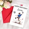 Paquete de Tarjetas de Felicitación con Sobre - Tema: Bol Nuevo de Evento Deportivo Mundial de Fútbol - Tarjeta de Agradecimiento de Cumpleaños