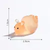 Micro Paisagem de Musgo Redondo Luminoso Pequeno Caracol Grânulos Fofos Jardinagem Paisagismo DIY Acessórios Decorativos Mini Enfeites