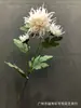 Flor artificial de 3 cabeças garra de caranguejo crisântemo flor de seda toque hidratante alta flor artificial flor seca garra de dragão crisântemo crisântemo rico arte floral suave
