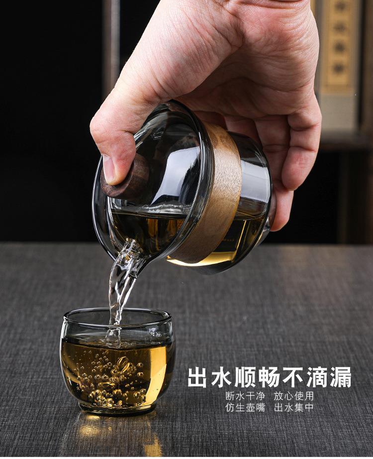 玻璃盖碗