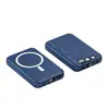 Batería Externa Inalámbrica Magnética Magsafe 10000mAh con Cable Integrado, Carga Súper Rápida, Fuente de Alimentación Móvil Ultra Delgada, Personalizada