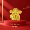 Pegatinas personalizables de oro puro 999 para teléfono para abrir regalos, regalos promocionales, regalos de papel de oro, venta al por mayor de fábrica