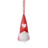 2021 Nuevo Muñeco Colgante Sin Rostro de Enano de Amor Transfronterizo, Pieza Colgante para el Día de San Valentín para Personas Mayores, Regalo Navideño