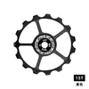 Rueda Guía de Cambio Trasero para Bicicleta de Carretera Bicicleta 11T-17T Aleación de Aluminio Cambiador Bicicleta de Montaña Rodamiento Cerámico Engranaje