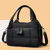 2025 Nuevo Bolso Casual Versátil de Moda Bolso para Mamá de Moda Europea y Americana Gran Capacidad Hombro Único Cruzado Bolso para Mujer