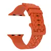 Adecuado para Apple Watch Ultra 9876543210 Series, Correa de Reloj de Silicona de Color Sólido con Hebilla de Color de Patrón Tejido