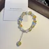 Pulseira Bênção do Oficial Celestial Estilo Chinês 2025, Estilo Étnico, Tudo Vai Bem, Pulseira Elegante Nicho Retrô