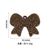 Colores de Otoño e Invierno Estampado de Leopardo Terciopelo Cuentas Redondas Forma de Corazón Estrella de Cinco Puntas Cuadradas Cuentas Accesorios DIY Cadena para Teléfono Accesorios para Bolígrafo