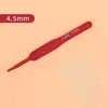 Venta al por mayor del fabricante Juego de ganchillos de mango suave rojo Herramientas de tejer hechas a mano para bricolaje para principiantes Suéter de ganchillo Gancho de ganchillo antideslizante