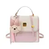 Mochila Casual Estilo Británico para Mujer 2026 Primavera Nueva Moda Bolso de Mano Dibujo Animado Exquisito Lindo Pequeño Mochila