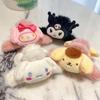 Accesorios para el Cabello: Pinza de Garra de Perro Blanca, Pasador de Peluche de Conejo Morado, Pinza para el Cabello de Mujer, Lindo Accesorio para el Cabello de Otoño e Invierno