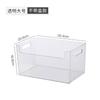 Caja de Almacenamiento Transparente para Sala de Estar y Balcón, Caja de Almacenamiento Doméstica con Tapa para Organizar Ropa
