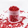 Cuentas de arroz de vidrio perforado de 2 mm de alta calidad, cuentas sueltas, material hecho a mano, accesorios para collar de cuentas