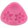 Molde para Pastel de Fondant de Gema de Flor Molde para Pastel Hornear Silicona Aparato Herramientas en stock Venta al por Mayor H2410 Huevo