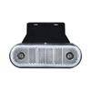 Fabricantes de luces para automóviles en stock, venta al por mayor, luces laterales para camiones, luces laterales ovaladas LED de 24 V, luces anchas, fabricantes de exportación transfronteriza