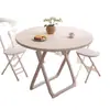 Mesa plegable, mesa de comedor, sillas de comedor, mesa cuadrada familiar, mesa redonda de balcón, mesa de comedor portátil, juego simple de mesa y sillas