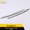 Adequado para haver 19 F7 grade frontal central faixa brilhante F7 lábio frontal face frontal grade central tira de acabamento anti-riscos patch decorativo