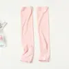 Mangas de Hielo con Protección Solar para Hombre y Mujer Verano Conducción Protección Ultravioleta Mangas Finas de Seda de Hielo Guantes Integrados Ciclismo Pesca Parasol